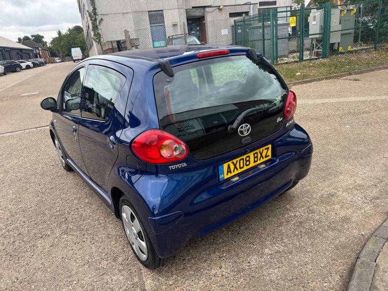 2008 Toyota AYGO 1.0 VVT-i Blue Euro 4 5dr HATCHBACK Petrol Manual