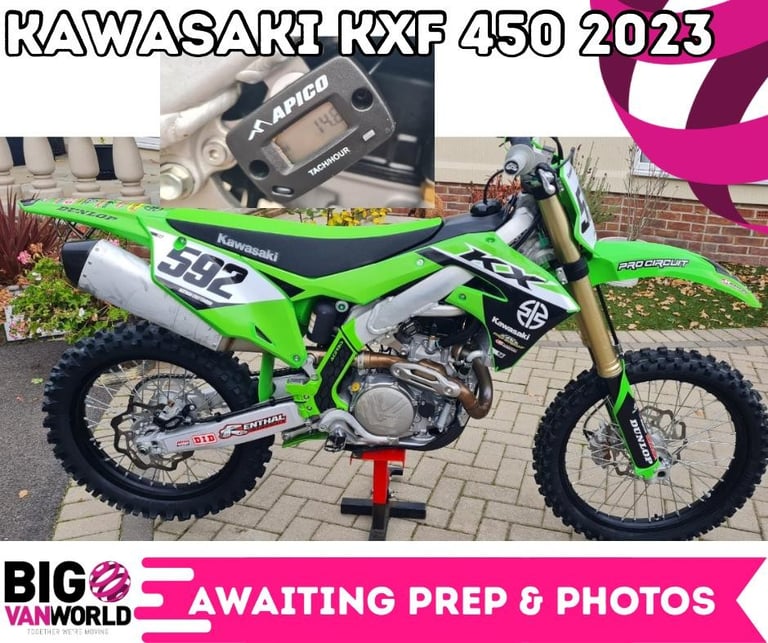 image for Kawasaki KXF 450 2023 - Only 15 Hours - Stock & Very Clean