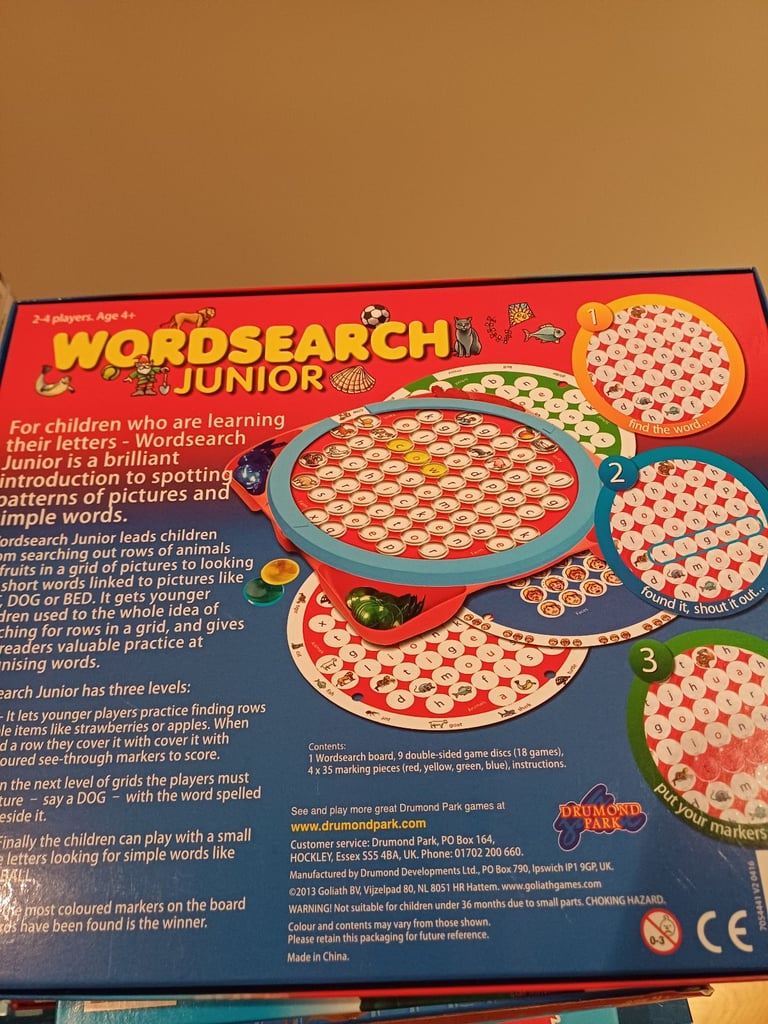 Wordsearch Junior Board Game