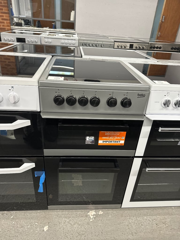 image for ☎️SALE NOW ON☎️GRADED BEKO 50cm ELECTRIC COOKER WITH WARRANTY 