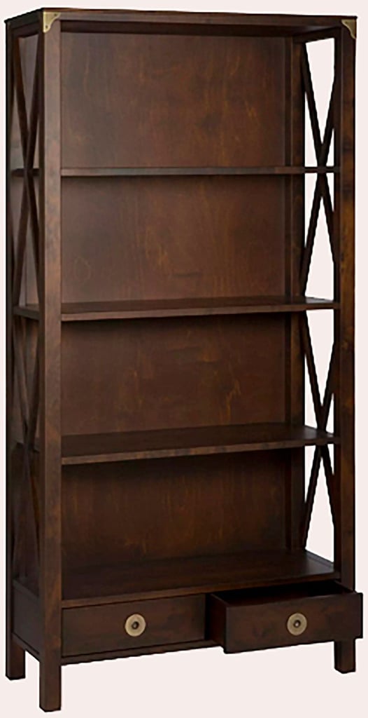 Laura Ashley Balmoral 2 Drawer Single Bookcase in Chestnut