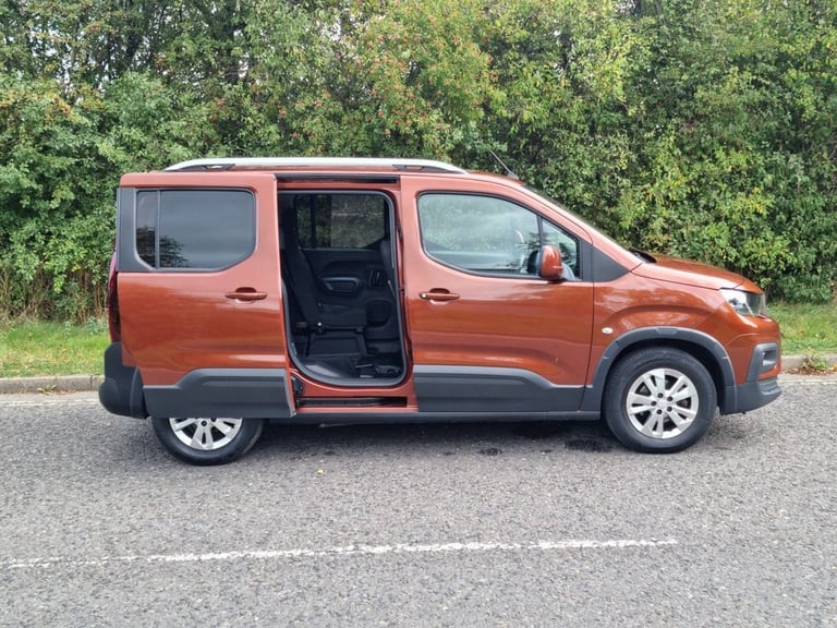 2019 Peugeot Rifter 3 Seat Wheelchair Accessible Disabled Access Vehicle WAV  MPV Diesel Manual
