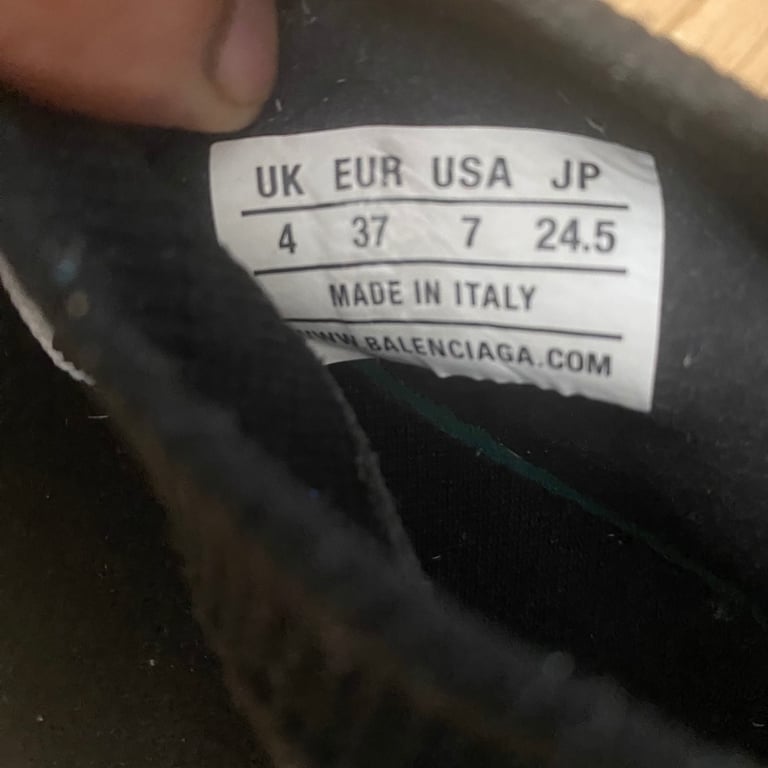 Balenciaga Speed Lace Up trainers size 4