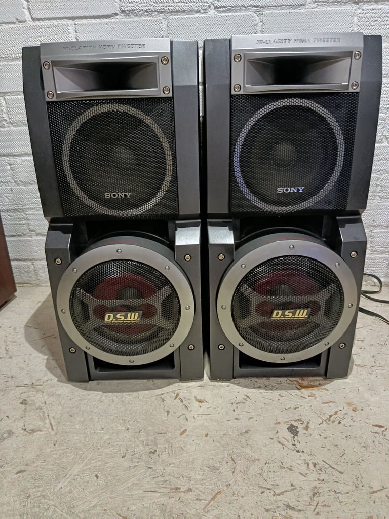 SPEAKERS SONY SS-LX9AVG LARGE HI-FI MONITOR 
