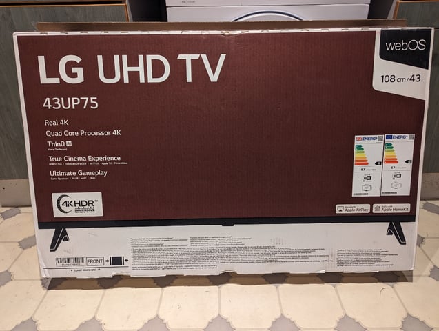 Broken screen Android smart TV LG 43UP751 43" 4K UHD Smart TV | in Beckton,  London | Gumtree