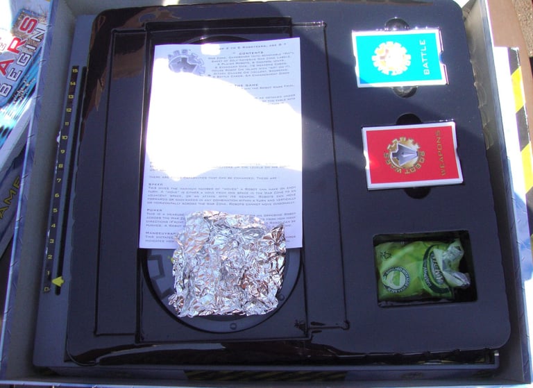 Original Robot Wars - THE GAME - Let The Wars Begin - TWO GAMES