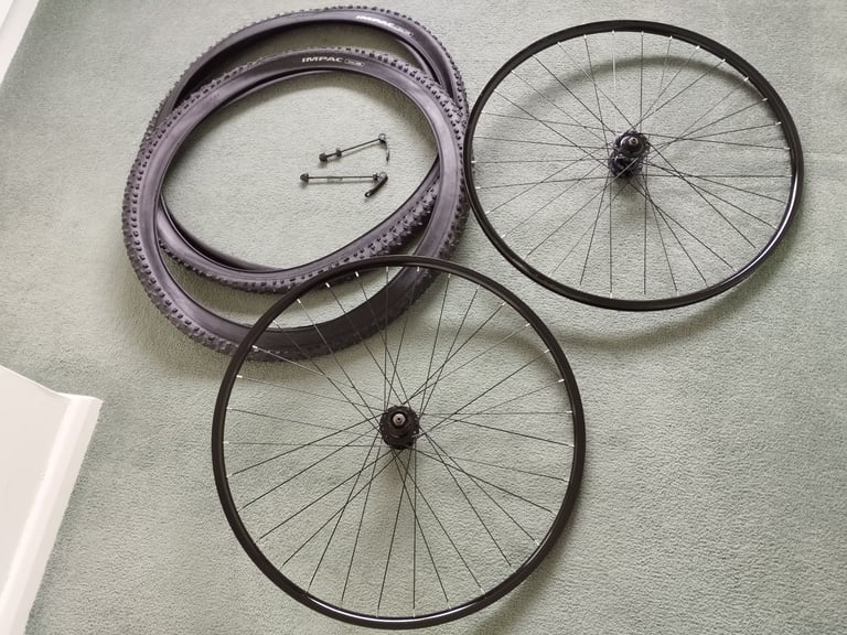 image for 29" Wheelset, With Brand New 29x2.25 Tyres, And QR Skewers