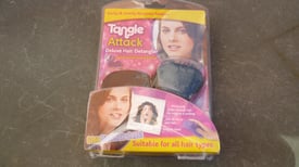 Tangle Attack Deluxe Hair Detangler | New | Boxed