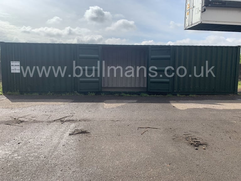40ft Shipping Container with Side Access Doors – Steel Storage Unit – For Sale