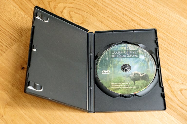 Location Lighting with Drew Gardner DVD for Photographers - Great Condition