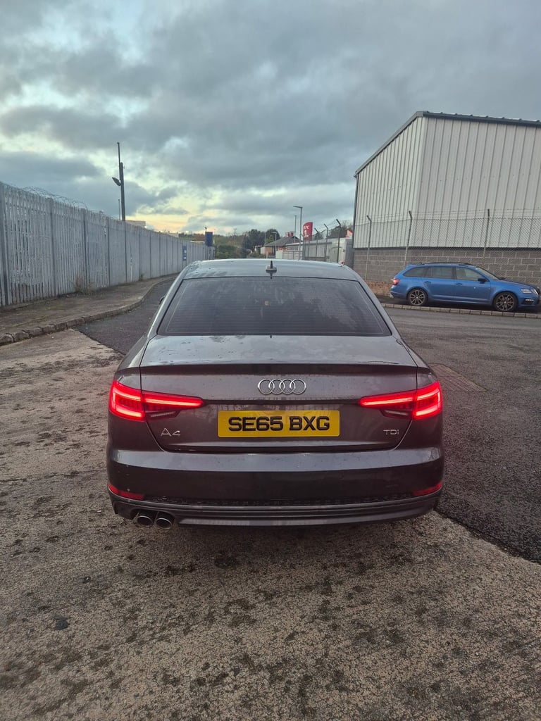 Audi, A4, Saloon, 2016, Manual, 1968 (cc), 4 doors