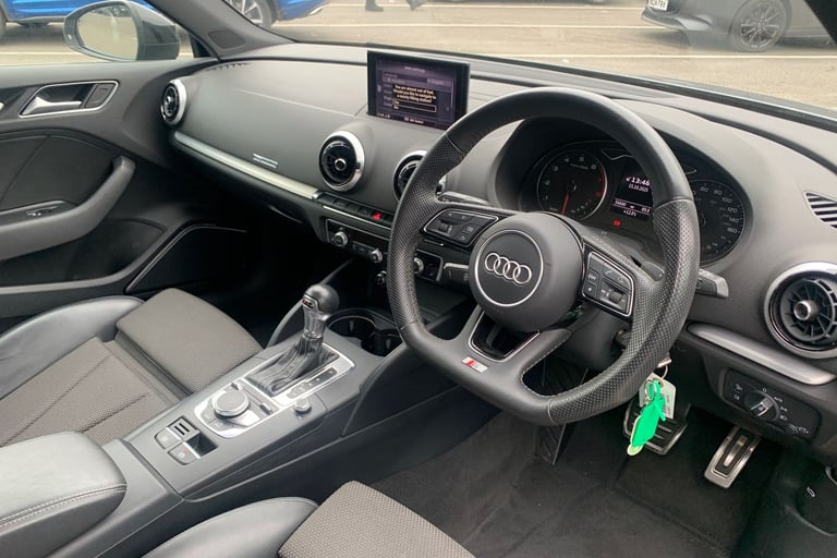 2019 Audi A3 30 TFSI 116 Black Edition 5dr S Tronic Hatchback PETROL Automatic