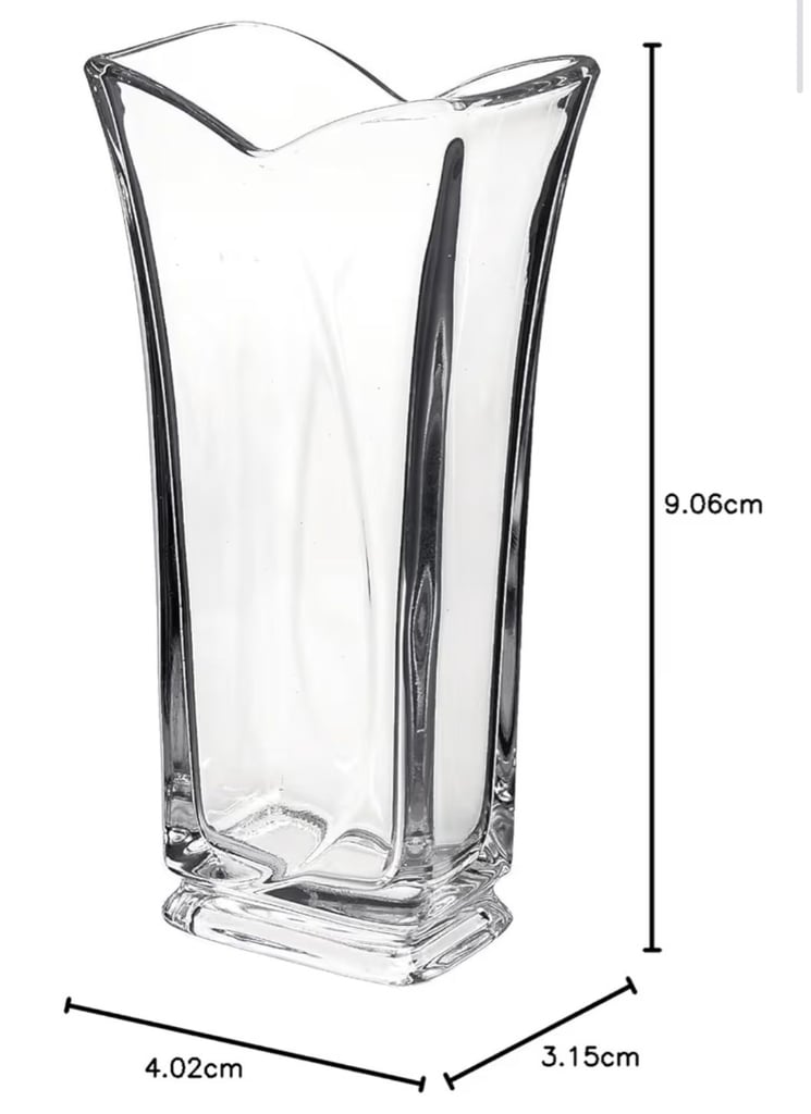Glass vase