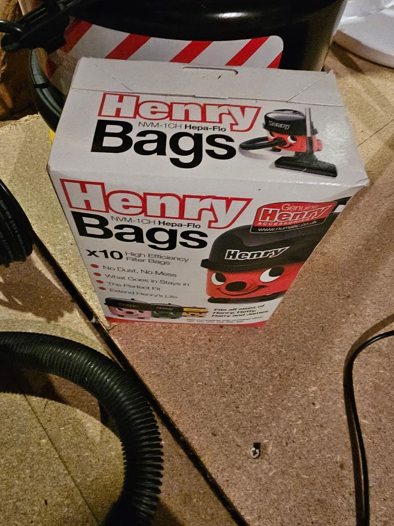 Numatic HZ 280-2 Hazardous-Duty Industrial Vacuum with Henry Hepa-Flo Head - BRAND NEW NEVER USED