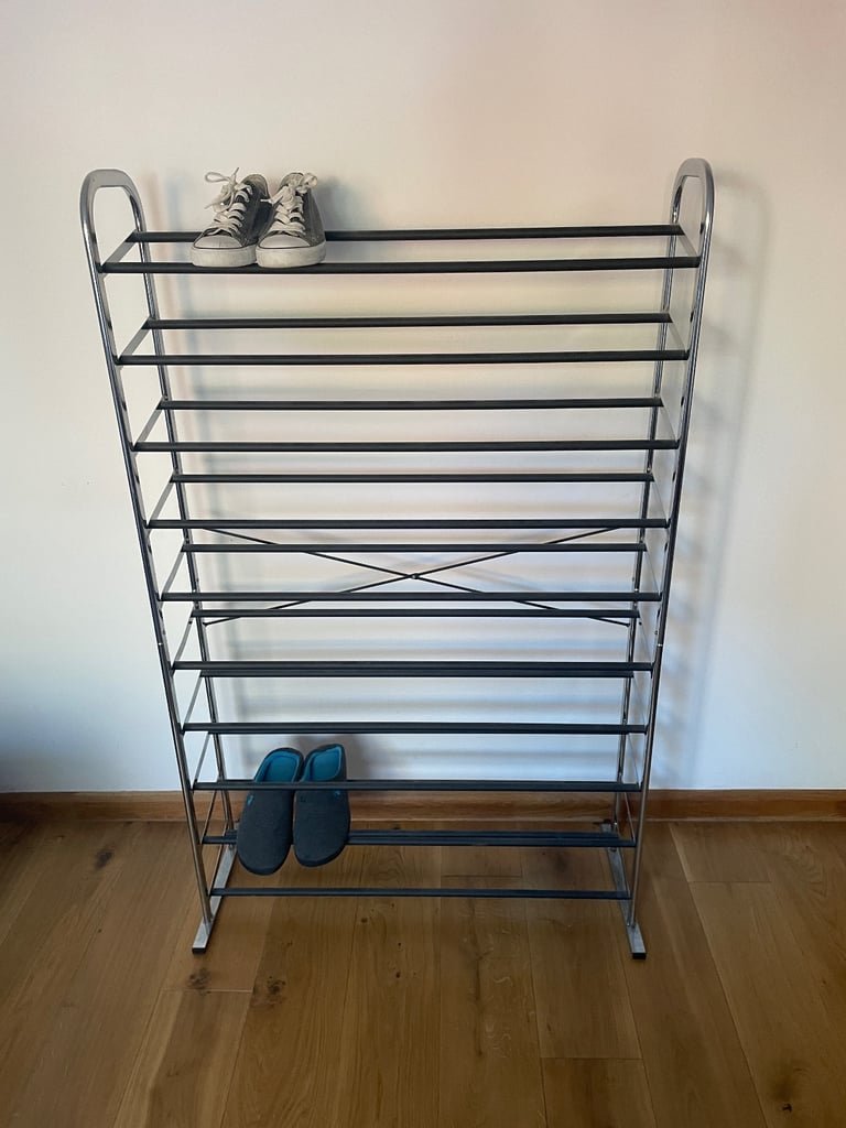 image for Large Metal Shoe Rack