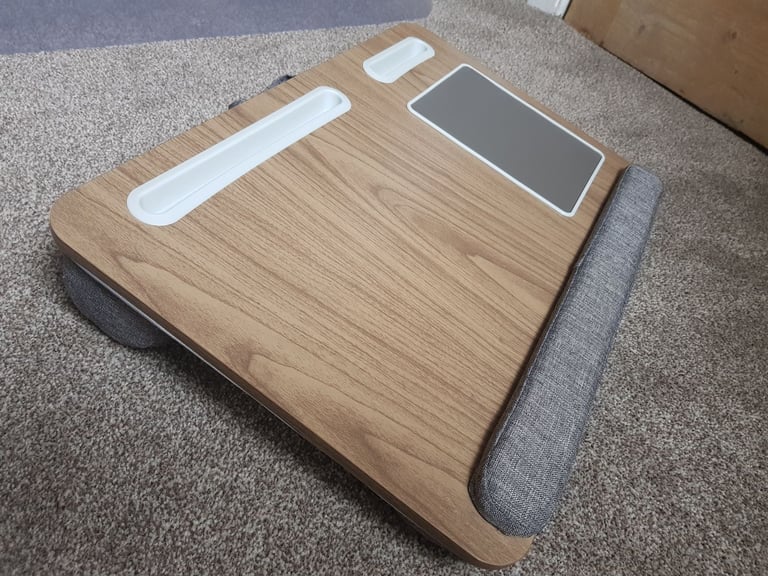 image for Wooden Lap Desk with cushion