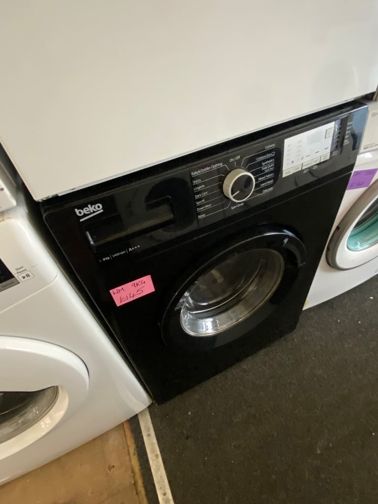 image for ✅BLACK BEKO 9KG WASHING MACHINE 