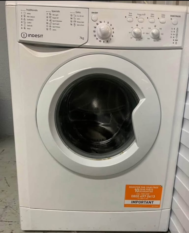 image for Indesit 7kg washing machine working properly 