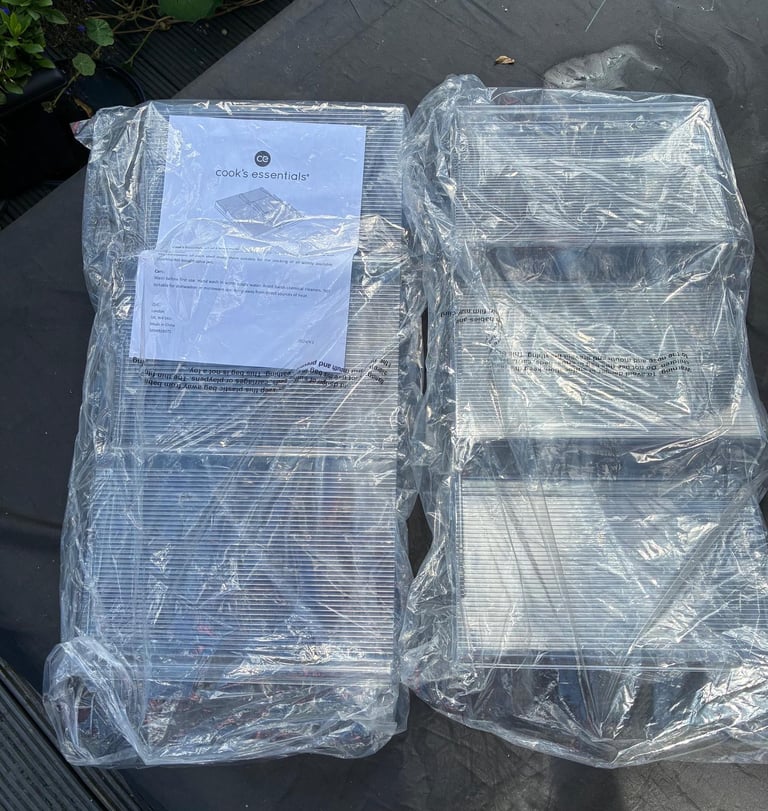 Cook's Essentials Set of 2 Extendable Spice Racks - £10 - New