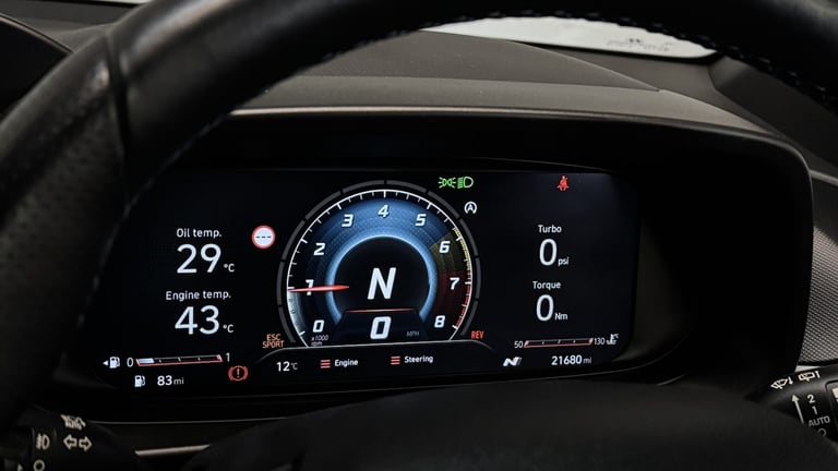 HYUNDAI I20 1.6 T-GDi N Blue Manual Petrol 2022