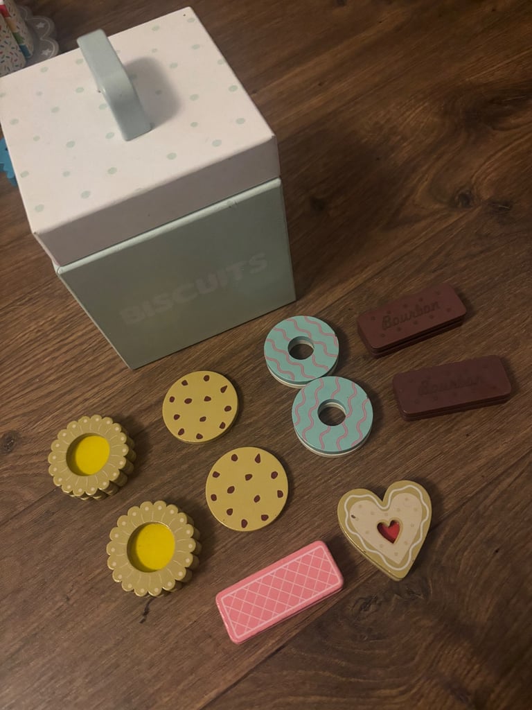 IKEA Duktig Wooden Play Kitchen + Food & Utensils Bundle