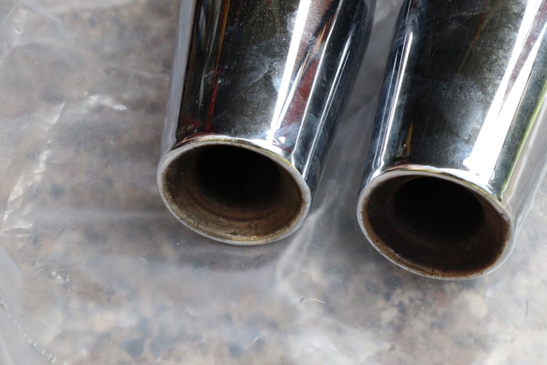 Harley Davidson XL 1200 Chrome Exhausts 2003 models