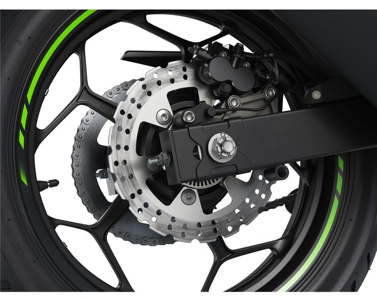 New 2026 Kawasaki Motorcycle Ninja 125 Green Grey Due November