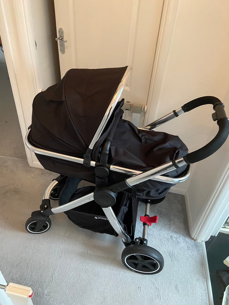Mothercare journey black pushchair and car seat. | in Great Baddow, Essex |  Gumtree