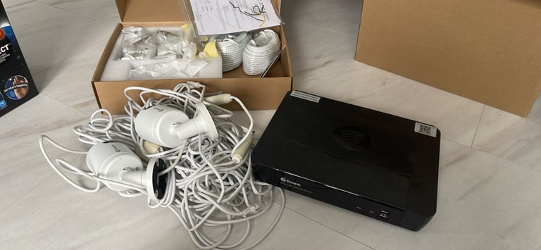 Swann security system thermal sensing like new