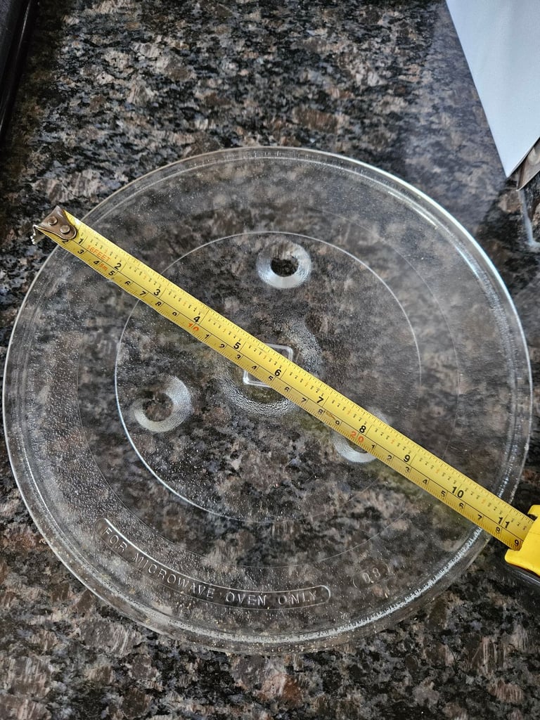 image for Free glass microwave plate