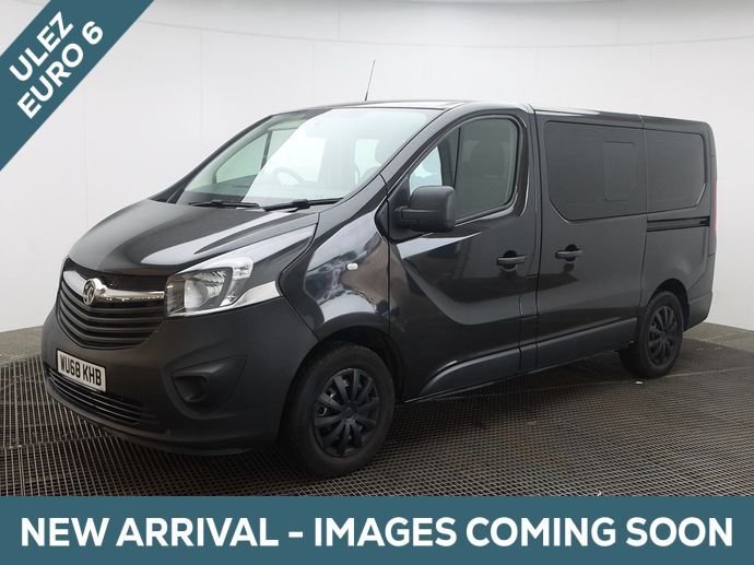2018 Vauxhall Vivaro 2900 1.6CDTI 95PS ecoFLEX H1 Combi 9 Seat MPV DIESEL Manual
