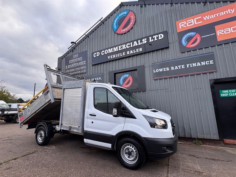 2019 Ford Transit 2.0TDCI 350 Single Cab Tipper Tool Box Air/Con Euro 6 Tipper Diesel Manual