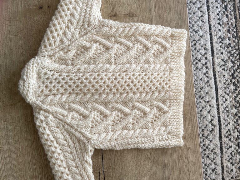 Aran Baby Cardigans