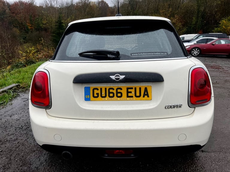 2016/66 MINI COOPER 5DR F55 1.5 HATCH WHITE FSH TURBO F56 5 DOOR £20 CHEAP TAX