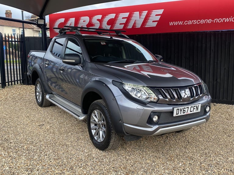 2017 Mitsubishi L200 2.4 DI-D DC Barbarian Auto 4WD Euro 6 4dr PICK UP Diesel Automatic