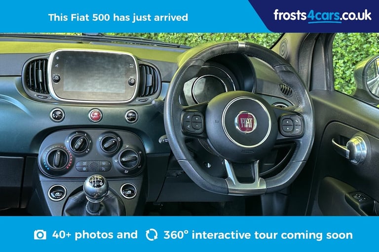 2019 Fiat 500 3dr 1.2i Rock Star Hatchback Petrol Manual
