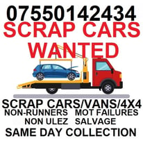 image for Scrap Cars/Vans/4X4s Wanted (0-7-5-5-0-1-4-2-4-3-4)