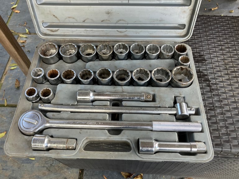 image for Draper 3:4” drive socket set