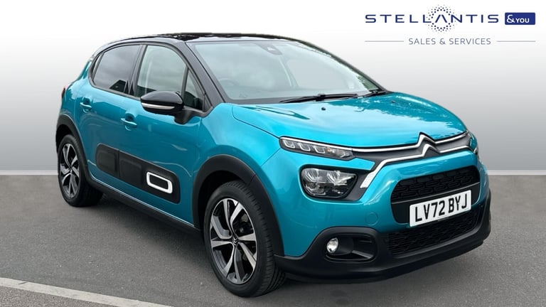 image for 2022 Citroen C3 1.2 PureTech Shine Plus EAT6 Euro 6 (s/s) 5dr Hatchback Petrol Automatic