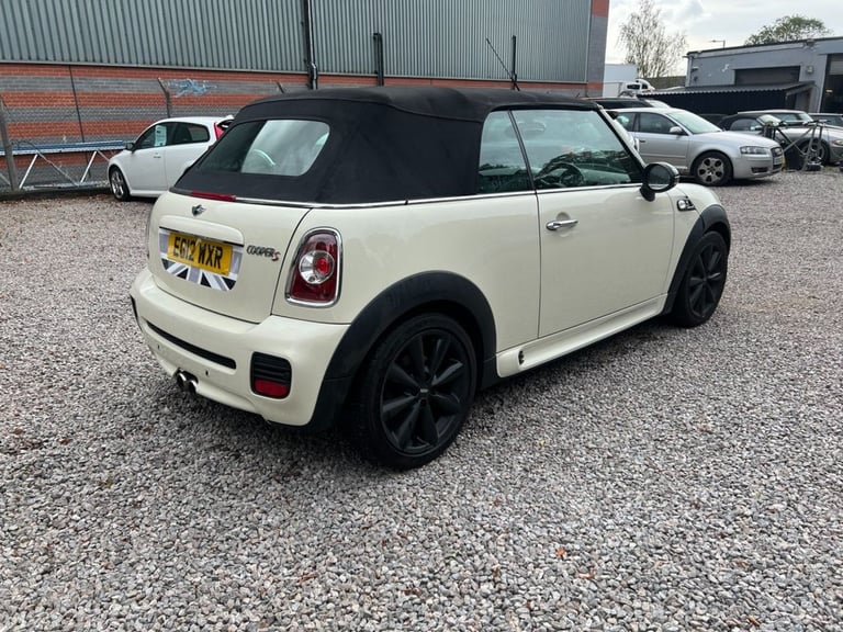 2012 12 MINI CONVERTIBLE 1.6 COOPER S CONVERTIBLE 2DR PETROL MANUAL EURO 5 (S/S)