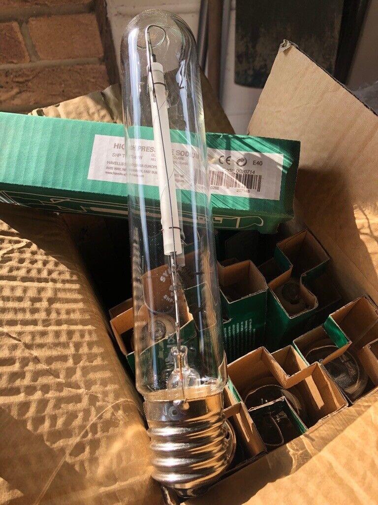 Sylvania 400W Tubular High Pressure sodium Lamps 