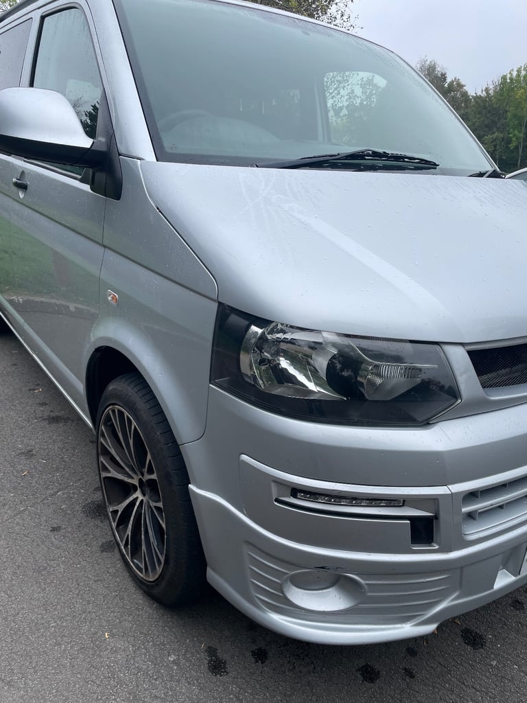 VW TRANSPORTER T5 CONVERTED VAN ROCK N ROLL BED ETC