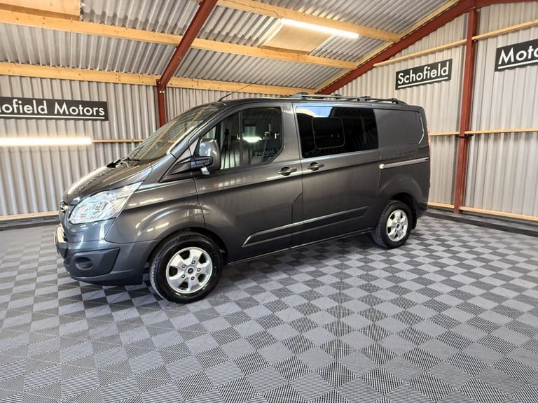 2017 Ford Transit Custom 2.0 TDCi 310 Limited Crew Cab Van 5dr Diesel Manual L1 H1 (163 g/km, 128...