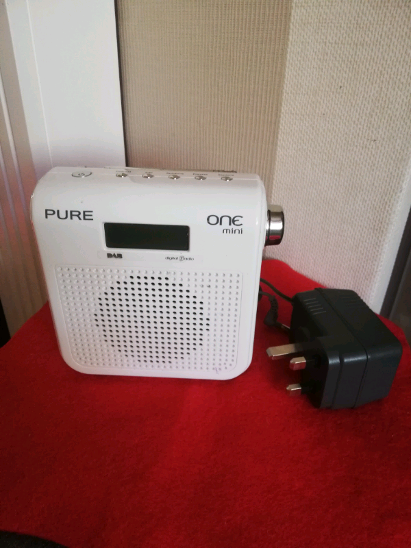 A PURE ONE MINI DAB/FM DIGITAL PORTABLE RADIO WITH POWER LEAD. | in  Norwich, Norfolk | Gumtree