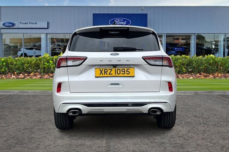 2022 Ford Kuga 1.5 EcoBlue ST-Line X Edition 5dr, Platinum White Paint, Media screen, sat Estate ...
