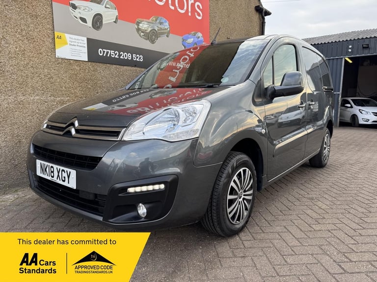 image for 2018 Citroen Berlingo 1.6 BlueHDi 850 Enterprise L1 5dr PANEL VAN Diesel Manual