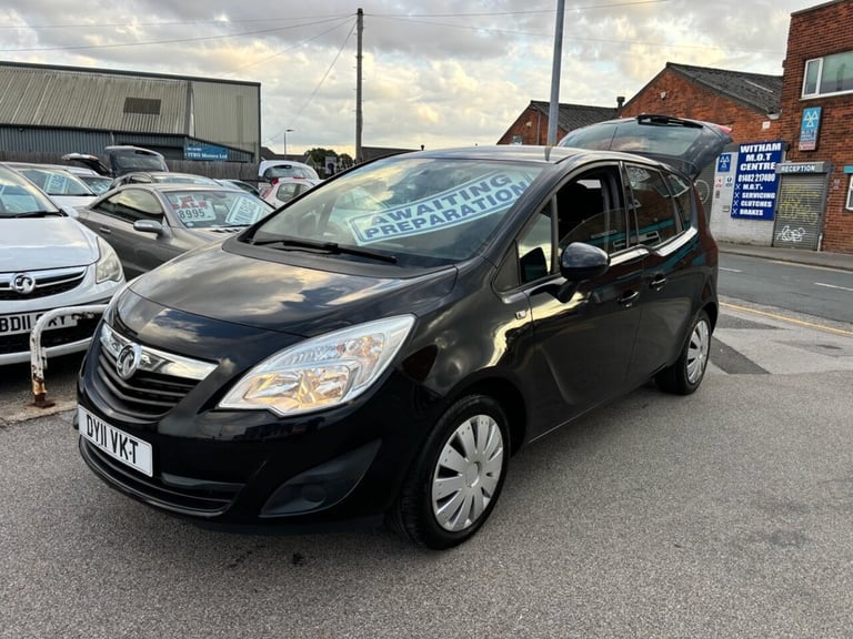 2011 Vauxhall Meriva 1.4 16V Exclusiv MPV 5dr Petrol Manual Euro 5 (Non AC) (100 ps) MPV Petrol M...