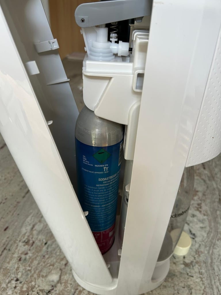 Water purifying Soda Stream..