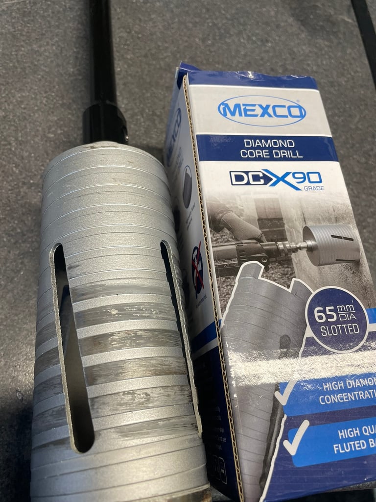 Core drill bit New 65mm x 170 