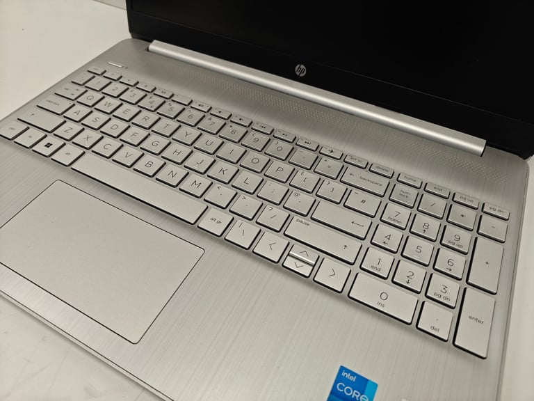 HP Laptop i5 1135G7 8GB RAM 256GB SSD Windows 11 15.6-inch Laptop 11th Gen 1080P Silver Computer FHD